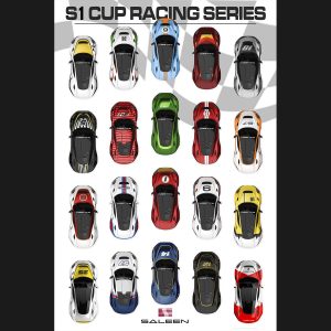 Saleen Cup Racing Series - Framed Poster